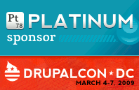 CommonPlaces a Platinum Sponsor of DrupalCon DC 2009