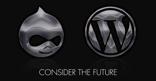 Drupal vs. WordPress- Why Considering the Future is Important