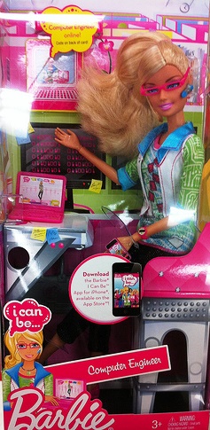 Computer engineer Barbie