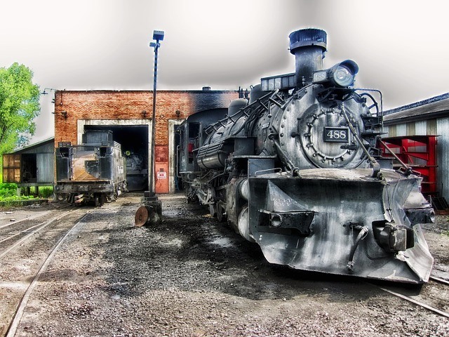 Locomotive steam engine