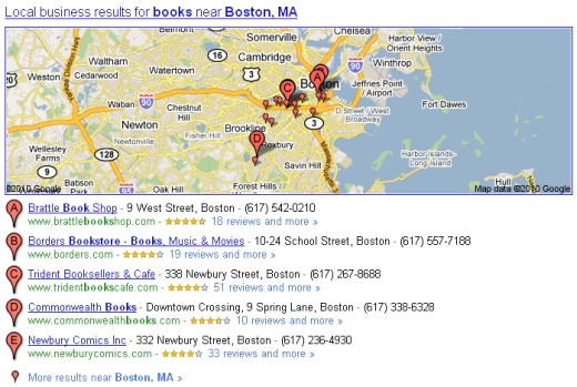 Google Local Business Listings