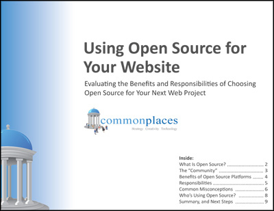 New White Paper - Using Open Source for Your Website