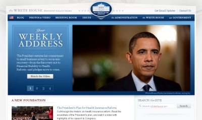 Whitehouse.gov Website