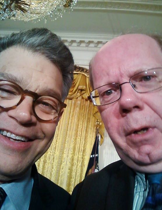 Senator Al Franken with Gary Locke