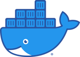 Moby logo DOCKER